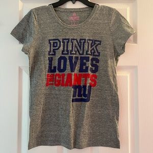 NFL PINK Victoria’s Secret NY Giants shirt